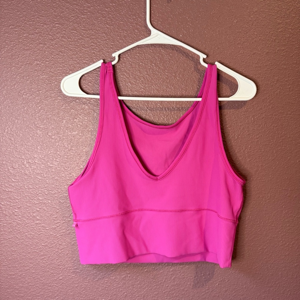 lululemon athletica Reversible Sonic Pink Tank Top